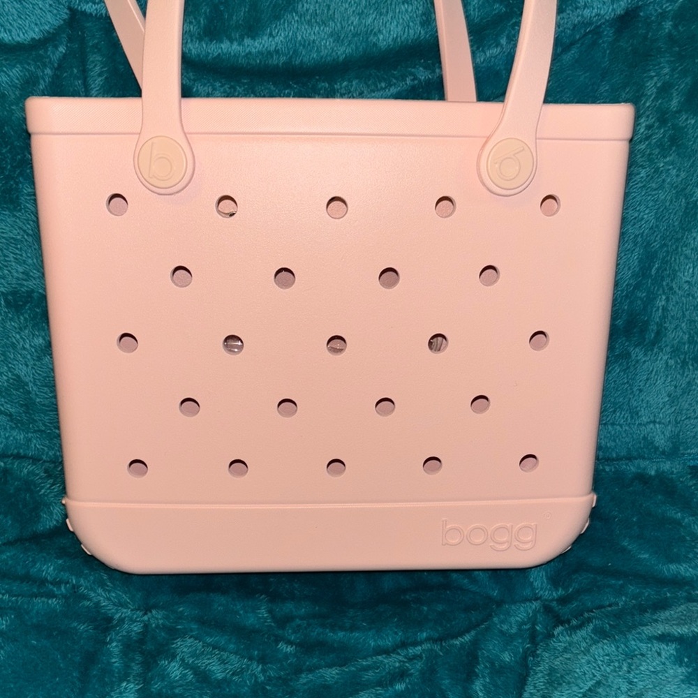BOGG BAG Pink Tote Structured Minimalist